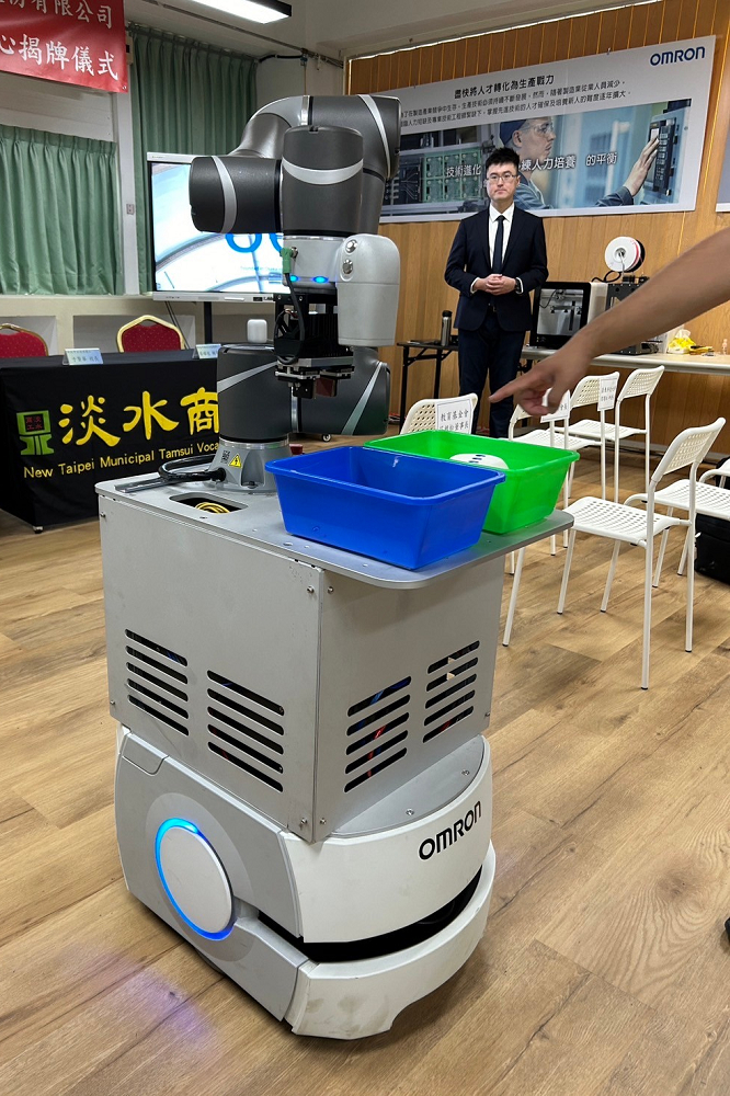OMRON攜手誠睿科技與淡水商工