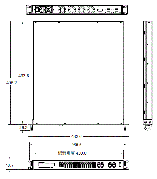 LD / HD 系列 外觀尺寸 18 