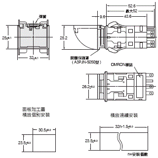 A3P 外觀尺寸 18