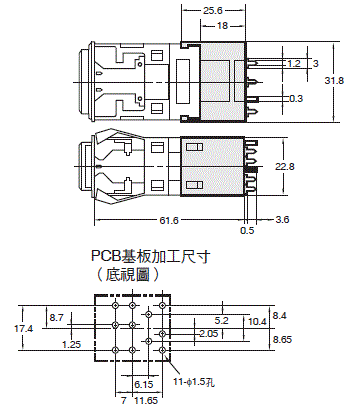 A3P 外觀尺寸 12