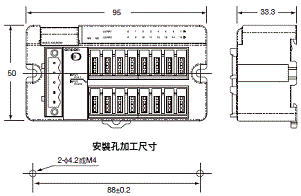 DRT2-[]D16S(-1) 外觀尺寸 2 DRT2-ID16S(-1)_Dim