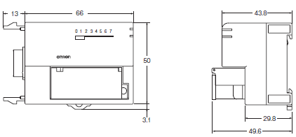 XWT-[]D08(-1) / []D16(-1) 外觀尺寸 1 