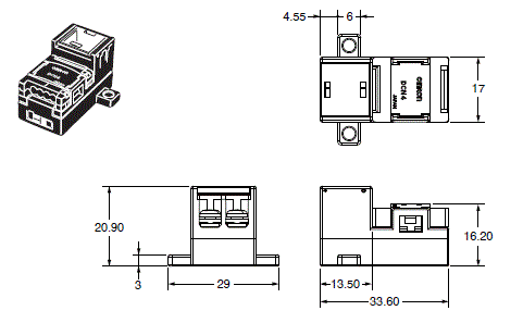 DCN4-[][]4D 外觀尺寸 3 