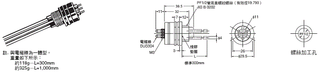 PS-[]S(R) / -31 外觀尺寸 2 