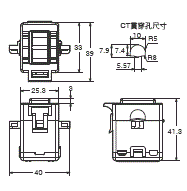 KM50-C 外觀尺寸 3 