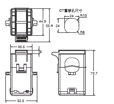 KM50-C 外觀尺寸 6 