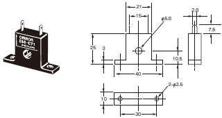 E5AN-HT/E5EN-HT 外觀尺寸 13