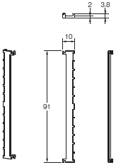 E5EC / E5EC-B 外觀尺寸 10 