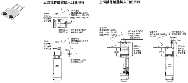 D4SL-N, D4SL-NSK10-LK[] 外觀尺寸 18 