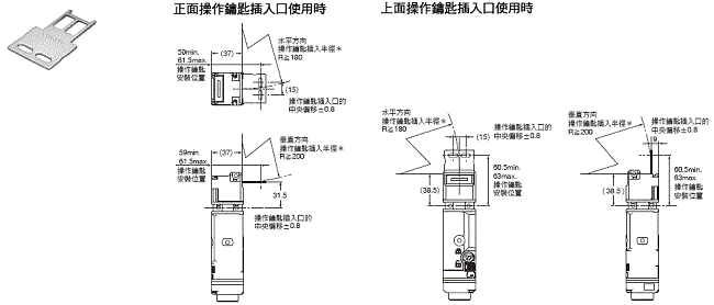 D4SL-N, D4SL-NSK10-LK[] 外觀尺寸 15 