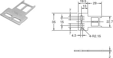 D4SL-N, D4SL-NSK10-LK[] 外觀尺寸 6 