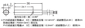 E2E(小徑型) 外觀尺寸 7 