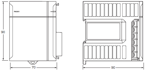 NJ501-1[]20 / NJ101-[][]20 外觀尺寸 2 