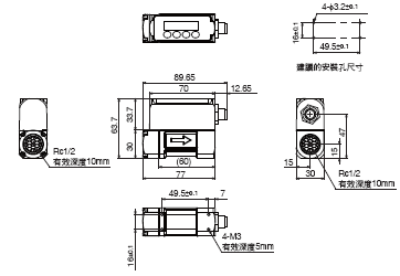 D6FZ-FGT 外觀尺寸 5 