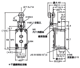 WL-N / WL 外觀尺寸 45 