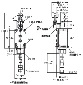 WL-N / WL 外觀尺寸 46 