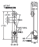 WL-N / WL 外觀尺寸 74 