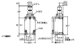 WL-N / WL 外觀尺寸 22 