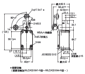 WL-N / WL 外觀尺寸 13 