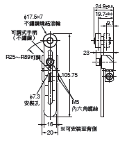 WL-N / WL 外觀尺寸 73 