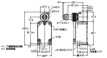 WL-N / WL 外觀尺寸 21 