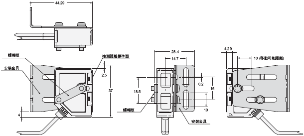 E3NC 外觀尺寸 30 