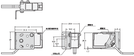 E3NC 外觀尺寸 25 