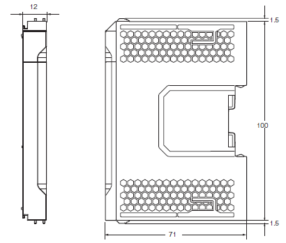 NX-EIC202 外觀尺寸 3 