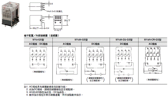 MY-GS 外觀尺寸 4 