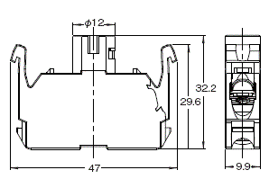 A22NS / A22NW 外觀尺寸 21 