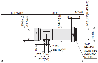 3Z4S-LE VS-TCH Series 外觀尺寸 14 