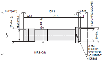 3Z4S-LE VS-TCH Series 外觀尺寸 17 