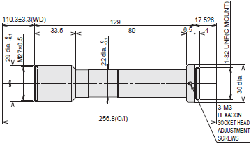 3Z4S-LE VS-TCH Series 外觀尺寸 7 