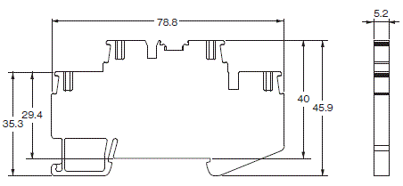 XW5T-P 外觀尺寸 9 