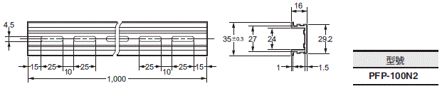 H3Y-[]-B 外觀尺寸 13 