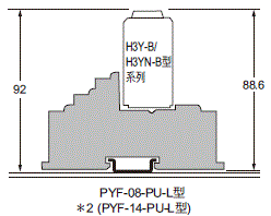 H3Y-[]-B 外觀尺寸 4 