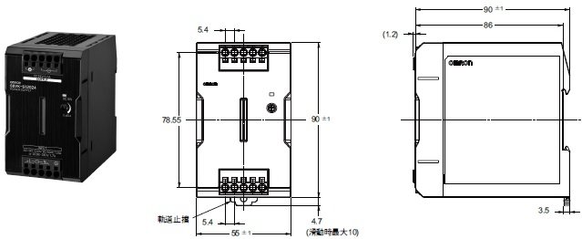S8VK-S 外觀尺寸 2