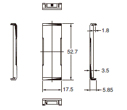 K8DT-PZ 外觀尺寸 3 