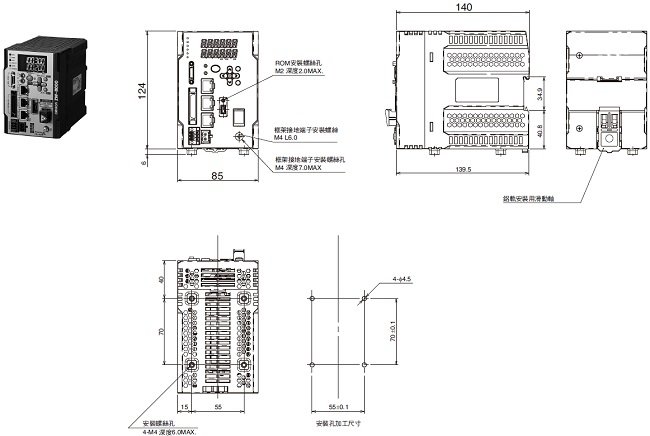 ZW-8000/7000/5000系列 外觀尺寸 27 