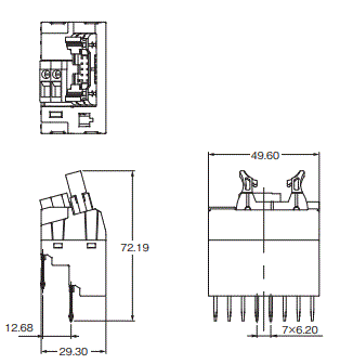 G2RV-SR 外觀尺寸 17 