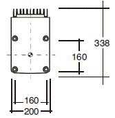 eCobra 800 Lite / Standard / Pro 外觀尺寸 3 