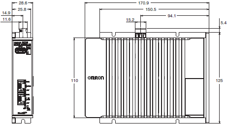 CK3E 外觀尺寸 2 