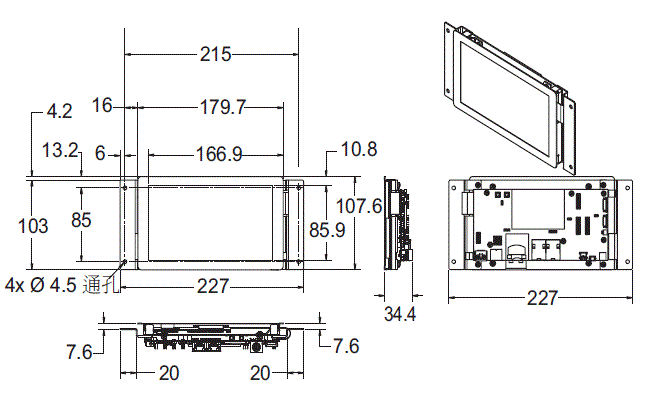 LD / HD 系列 外觀尺寸 9 