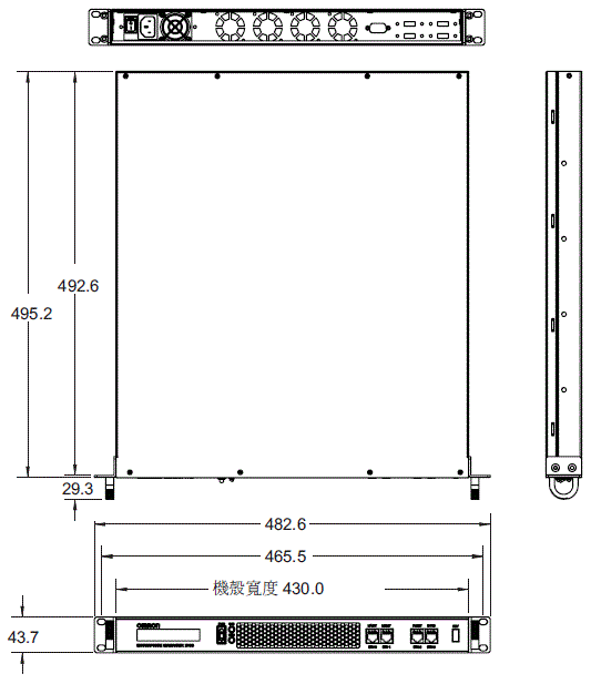 LD / HD 系列 外觀尺寸 6 