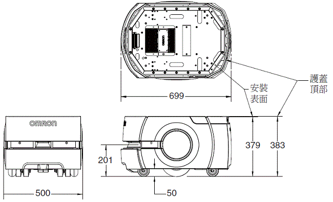 LD / HD 系列 外觀尺寸 3 