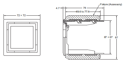 E5CD / E5CD-B 外觀尺寸 24 