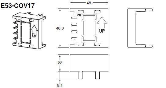 E5CD / E5CD-B 外觀尺寸 8