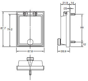 E5CD / E5CD-B 外觀尺寸 30 