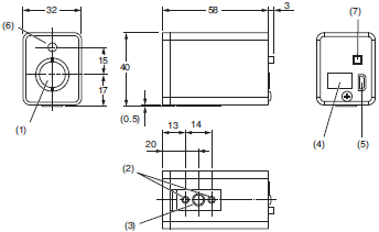 ES1-N 外觀尺寸 2 