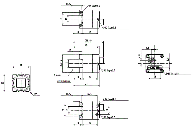 STC / FS 系列 外觀尺寸 13 